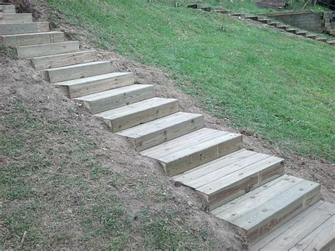 Timber Steps In Milford Michigan Landscape Magic