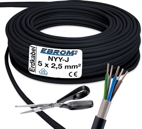 Cable De Alta Tensi N Nyy J X Mm Pl Stico Easyelektro M