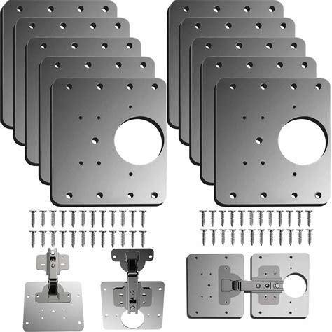 Pezzi Staffe Per Riparazione Cerniere Piastra Per Riparare Mobili