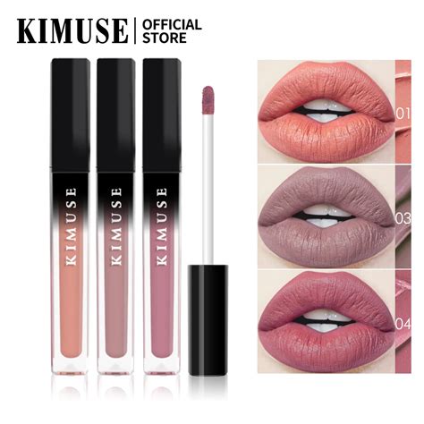 KIMUSE Matte Liquid Lipstick Sexy Red Lip Lipgloss Lip Glaze Lip Tint