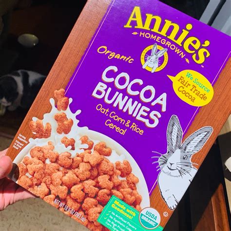 Annies Organic Cocoa Bunnies Cereal Reviews Abillion