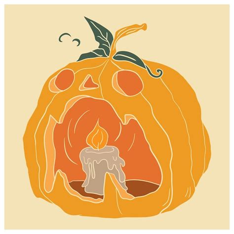 Kids Pumpkin Art Vectors & Illustrations for Free Download