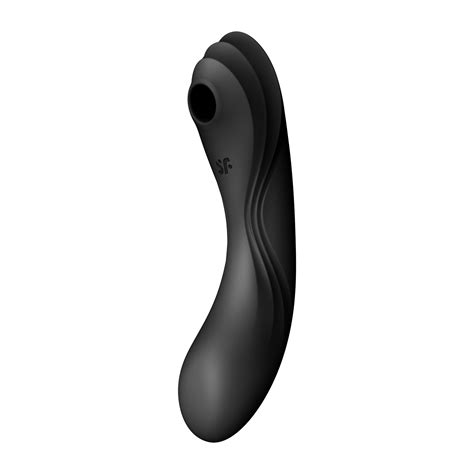 Vibrador Curvy Trinity Satisfyer Preto Coisas De Homem