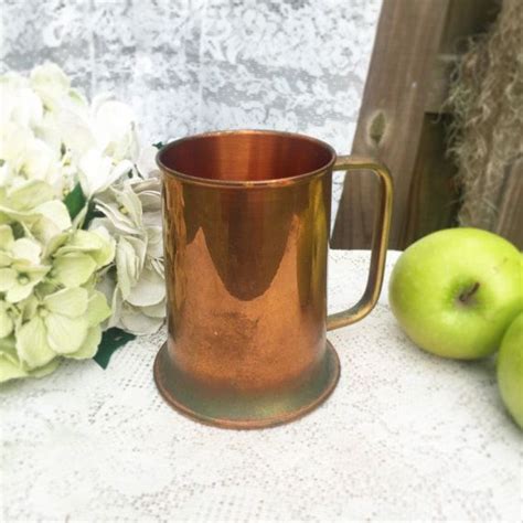 Vintage Copper Mug Cup Beer Stein Moscow Mule Coppercraft Guild