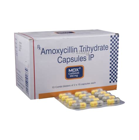 Amoxycillin Mox 250 Capsule Exporter Supplier Distributor