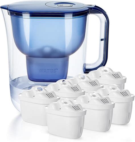 Brita Wasserfilter Kanne Marella Xl Blau L Inkl X Maxtra Pro All