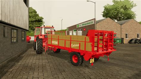 Krone Optimat Fahr Manure Spreader Pack Fs Kingmods