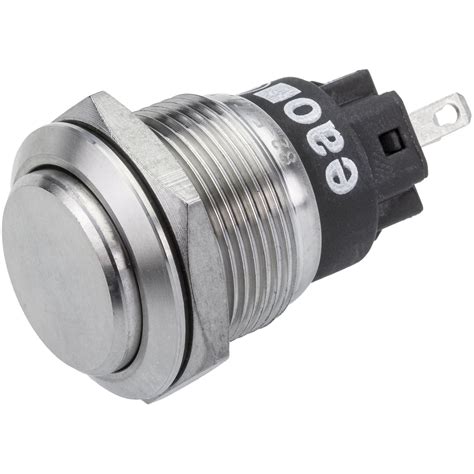 Eao Series Pushbutton Momentary Mm Flush Raised