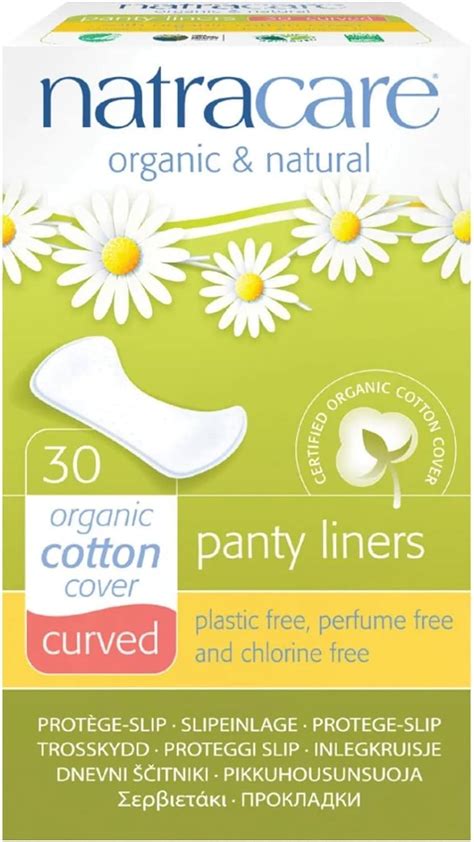 Natracare Protège Slip Naturel Incurvé Panty Liner x 30 Non Bio