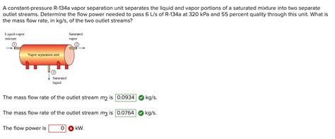 Answered A Constant Pressure R A Vapor Bartleby