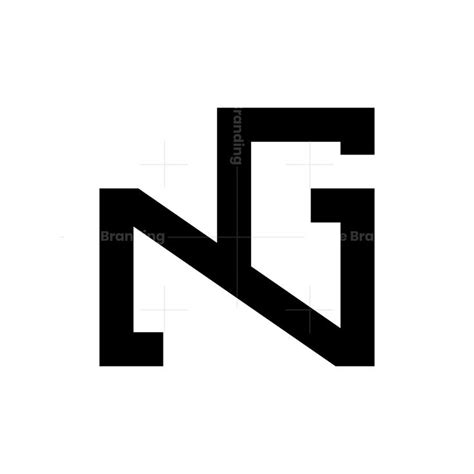 Ng Monogram Logo Ng Logo In 2024 Monogram Logo Letter Logo Design