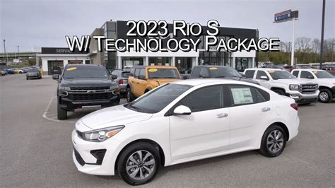 New 2023 Kia Rio S W Technology Package YouTube