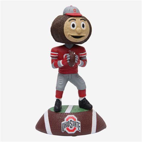 Brutus Buckeye Ohio State Buckeyes Football Mascot Bobblehead FOCO