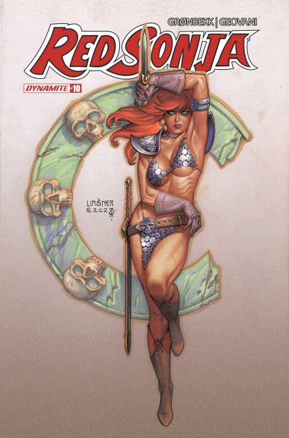 Red Sonja 10 Linsner Cover Fresh Comics