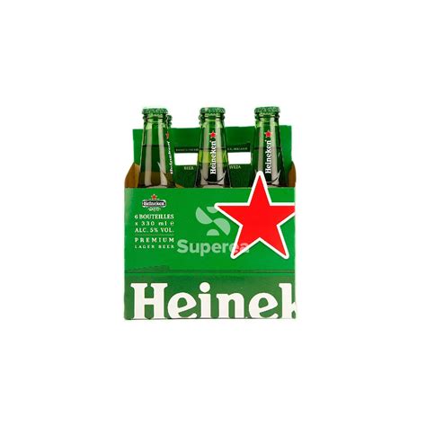 Cerveza Heineken Botella SixPack 250 Ml