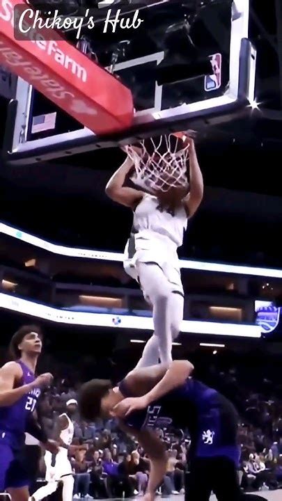 Andre Jackson Jr Elevates For Head Above The Rim Putback ️ 🤯 Shorts Basketball Youtube