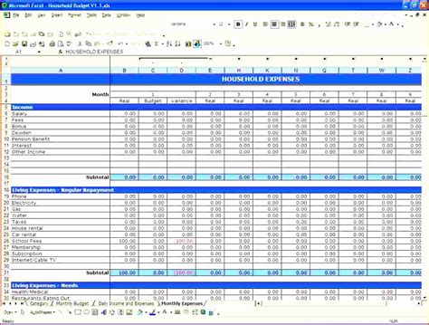 10 Excel Travel Budget Template - Excel Templates