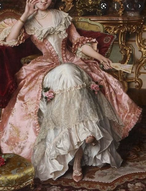 Extravagant And Ellusive Womens Fashion Of The Rococo Period Jenna