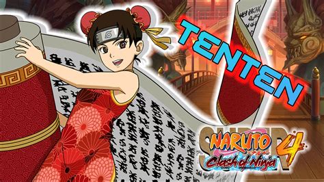 Tenten Score Attack Difficulty 4super Naruto Clash Of Ninja 4 Youtube