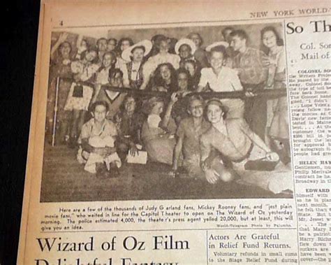 Wizard Of Oz Premiere Review Rarenewspapers