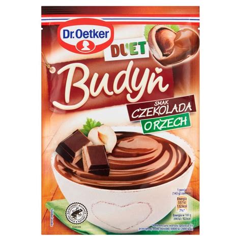 Dr Oetker Duet Budyń smak czekolada orzech 45 g Zakupy online z