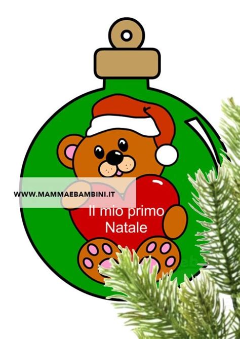 Pallina Il Mio Primo Natale Mamma E Bambini