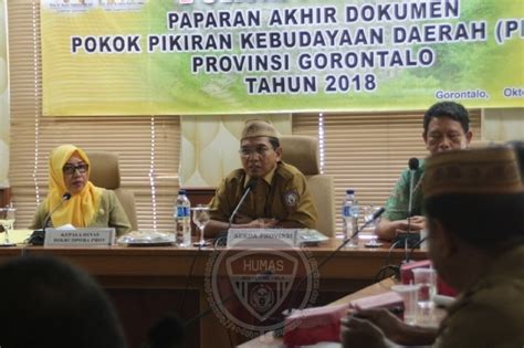 Pemprov Gorontalo Rampungkan Dokumen Budaya Daerah Berita Gorontalo