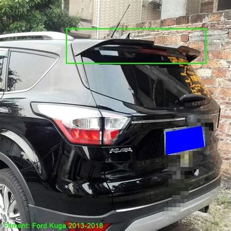 Car Spoiler Wing Rear Spoilers Abs Material For Ford Kuga