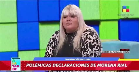 Morena Rial Habló Por Primera Vez De Sus Padres Biológicos Tv La