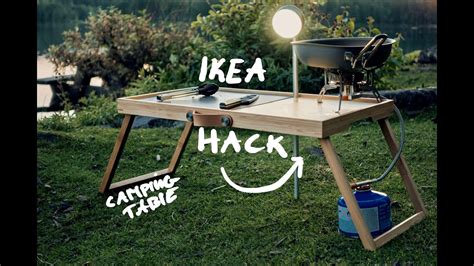 Ikea Hack Camping Table Youtube