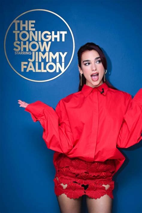 DUA LIPA at Tonight Show Starring Jimmy Fallon 12/04/2023 – HawtCelebs