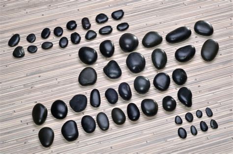 Set Per Hot Stone Massage Clap Tzu Premium Pietre