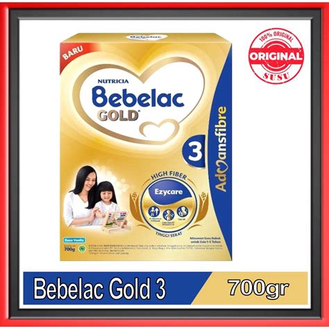 Jual Bebelac Gold 3 Vanila 700gr Shopee Indonesia