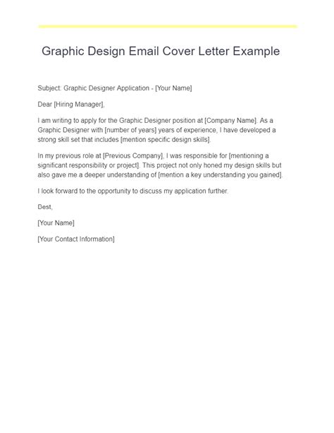 Graphic Design Cover Letter 19 Examples Pdf