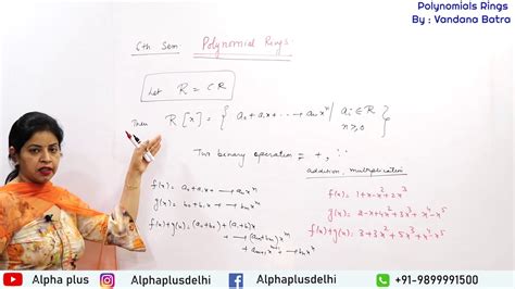 Abstract Algebra Class 1 Youtube