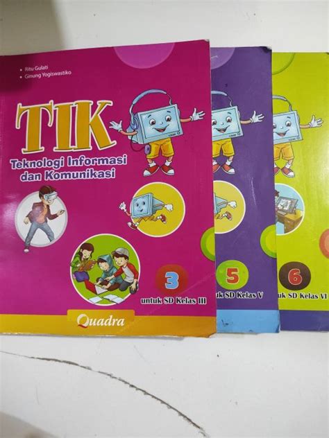 Buku TIK Teknologi Informatika Dan Komunikasi SD MI Kelas 3 4 5 6