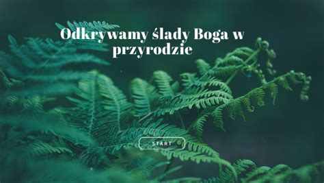 Odkrywam Boże ślady w przyrodzie