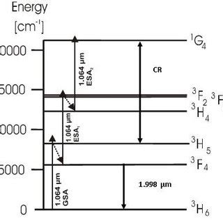 Energy level scheme of Tm [11]. | Download Scientific Diagram