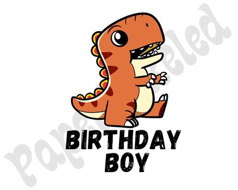 Dinosaur Birthday Boy Svg Birthday Boy Shirt Birthday Saurus Etsy