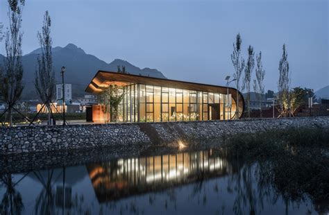 田岗知行村：田园大讲堂 袈蓝建筑建筑空间盒子新浪新闻