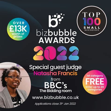 Star of BBC1’s the Bidding Room to judge Biz Bubble Awards - IssueWire