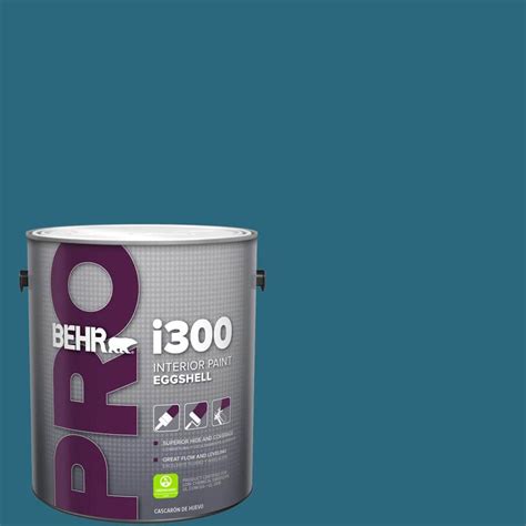 Behr Pro Gal M Ice Cave Eggshell Interior Paint Pr The