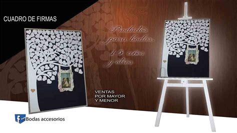 Cuadro De Firmas PS122 Bodas Accesorios