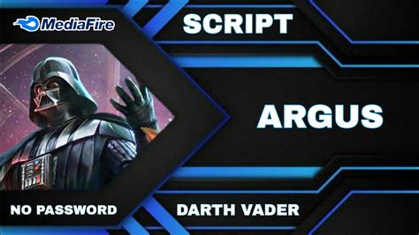 Skin Script Argus Star Wars Darth Vader Full Effect Full Voice