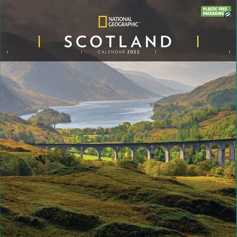 National Geographic Scotland Wall Calendar 2022 Pfp