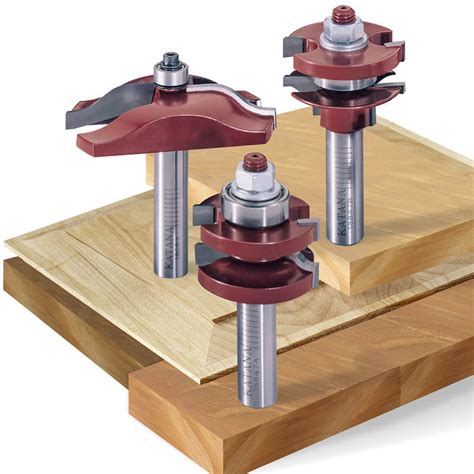 Mlcs Cabinet Door Router Bits Ogee Panel Ogee Rail Stile