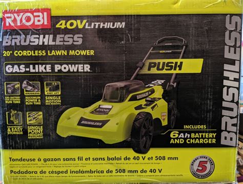 Ryobi Brushless 20 In Walk Behind Push Lawn Mower Review