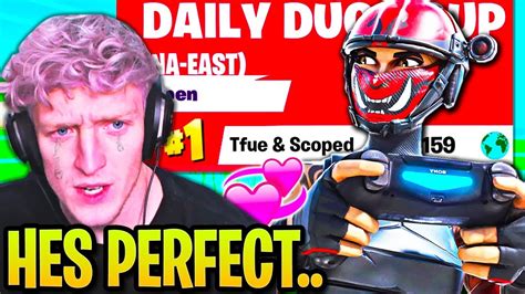 Tfue Feels Blessed After Scoped Does This St Place Duo Cup Youtube