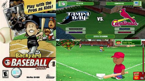 Lets Play Backyard Baseball 2003 Gameplay Youtube