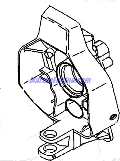 Mercruiser Bravo Xr One Gimbal Housing Integrated Transom Parts